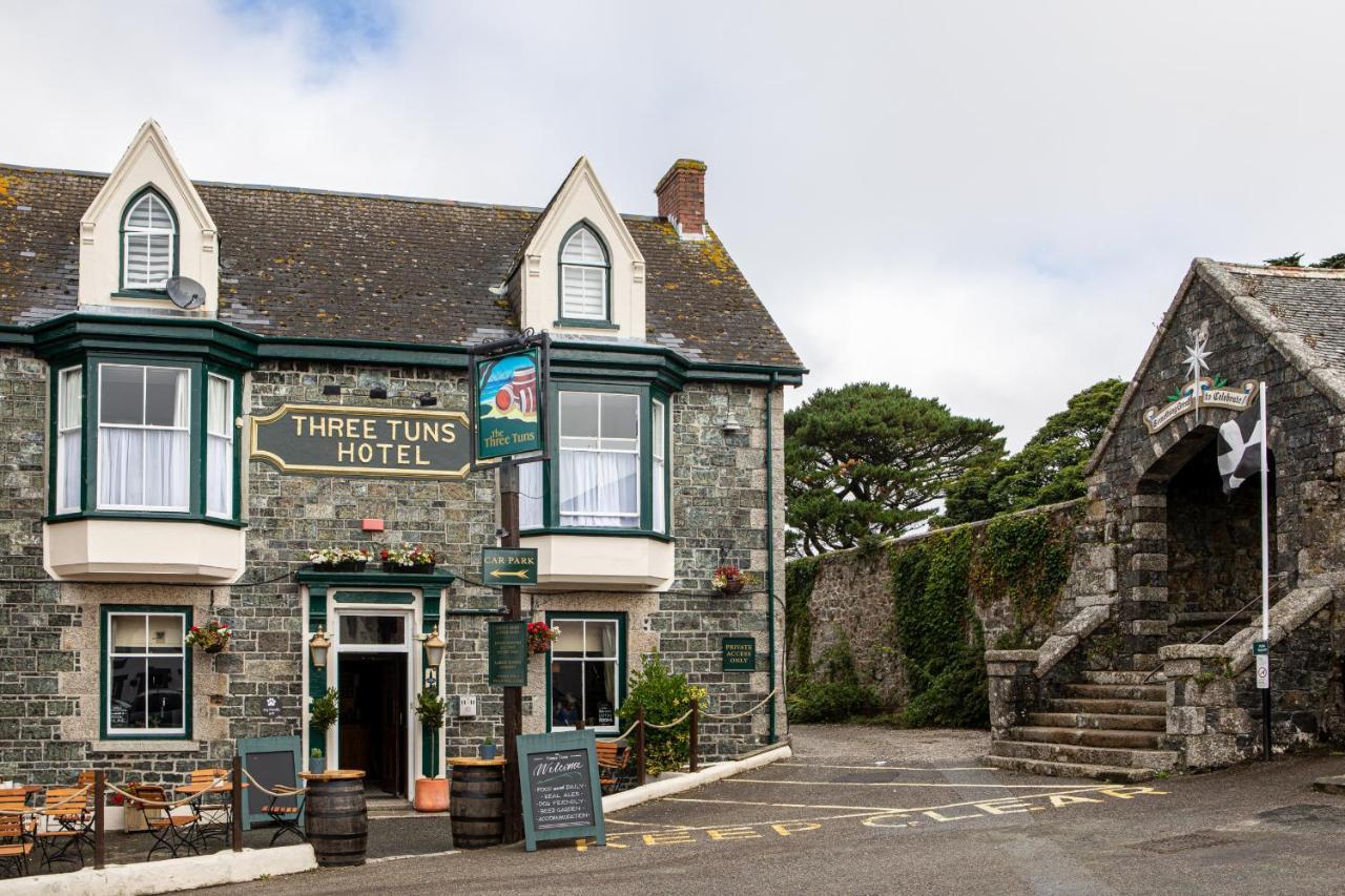 The Three Tuns Otel Helston Dış mekan fotoğraf